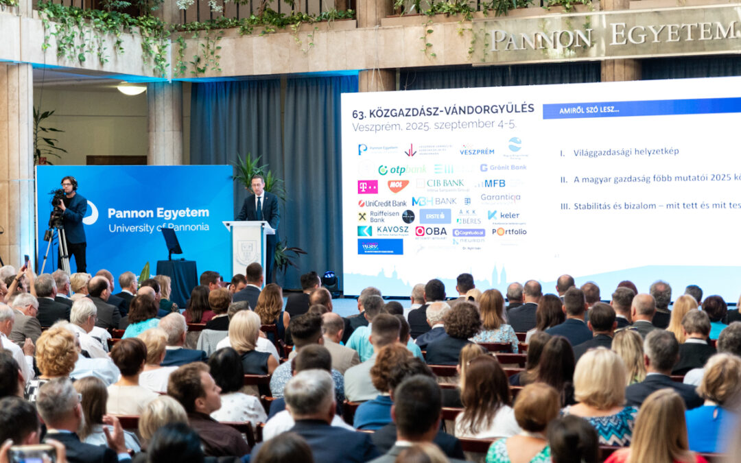 Sikerrel zárult a 63. Közgazdász-vándorgyűlés