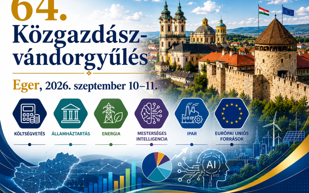 Elstartolt a regisztráció a 64. Közgazdász-vándorgyűlésre!