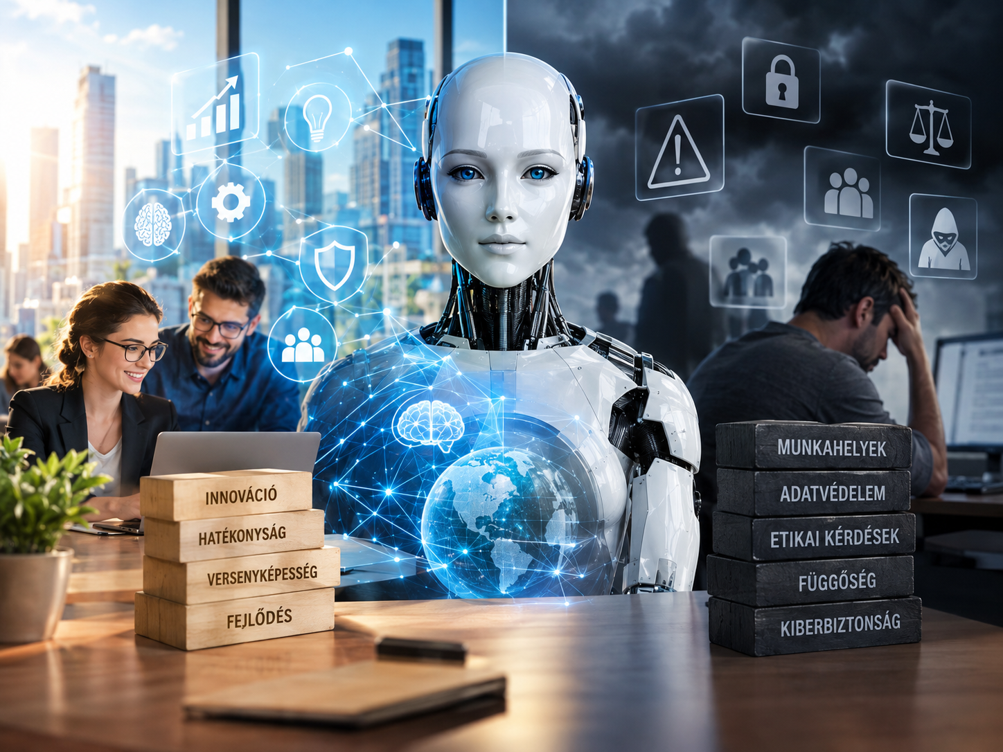 AI_ Innováció és kockázat mérlege