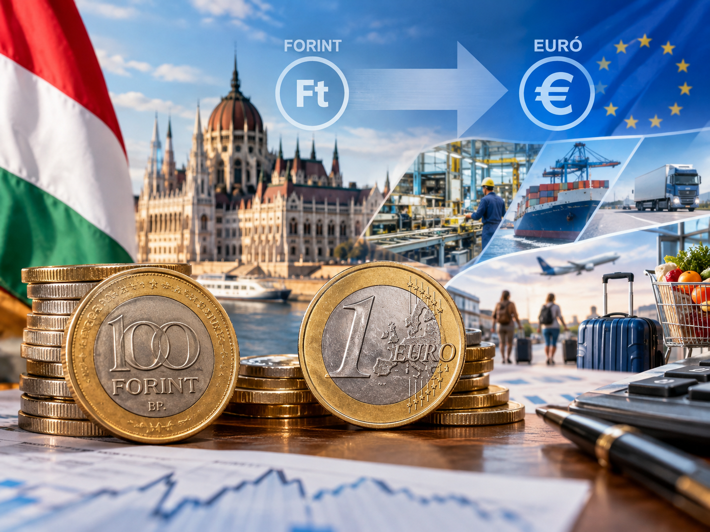 Forintról euróra_ gazdasági átmenet
