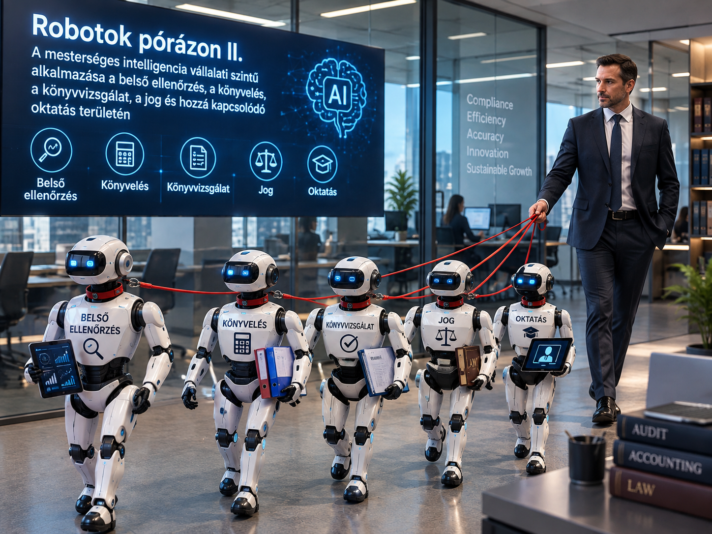 Robotok pórázon a vállalati világban